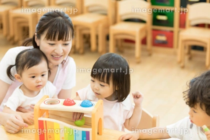 楽しそうに取り組む子ども